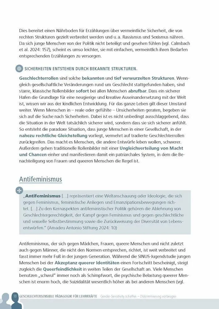 Bild: 9783834669544 | Geschlechtersensible Pädagogik für Lehrkräfte | Linn Hardt (u. a.)