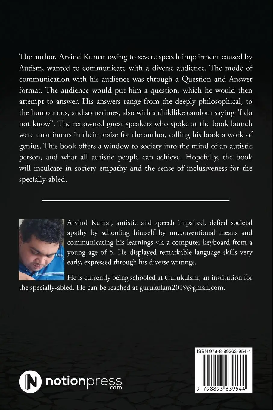 Rückseite: 9798893639544 | Book of Hope | Arvind Kumar | Taschenbuch | Englisch | 2024