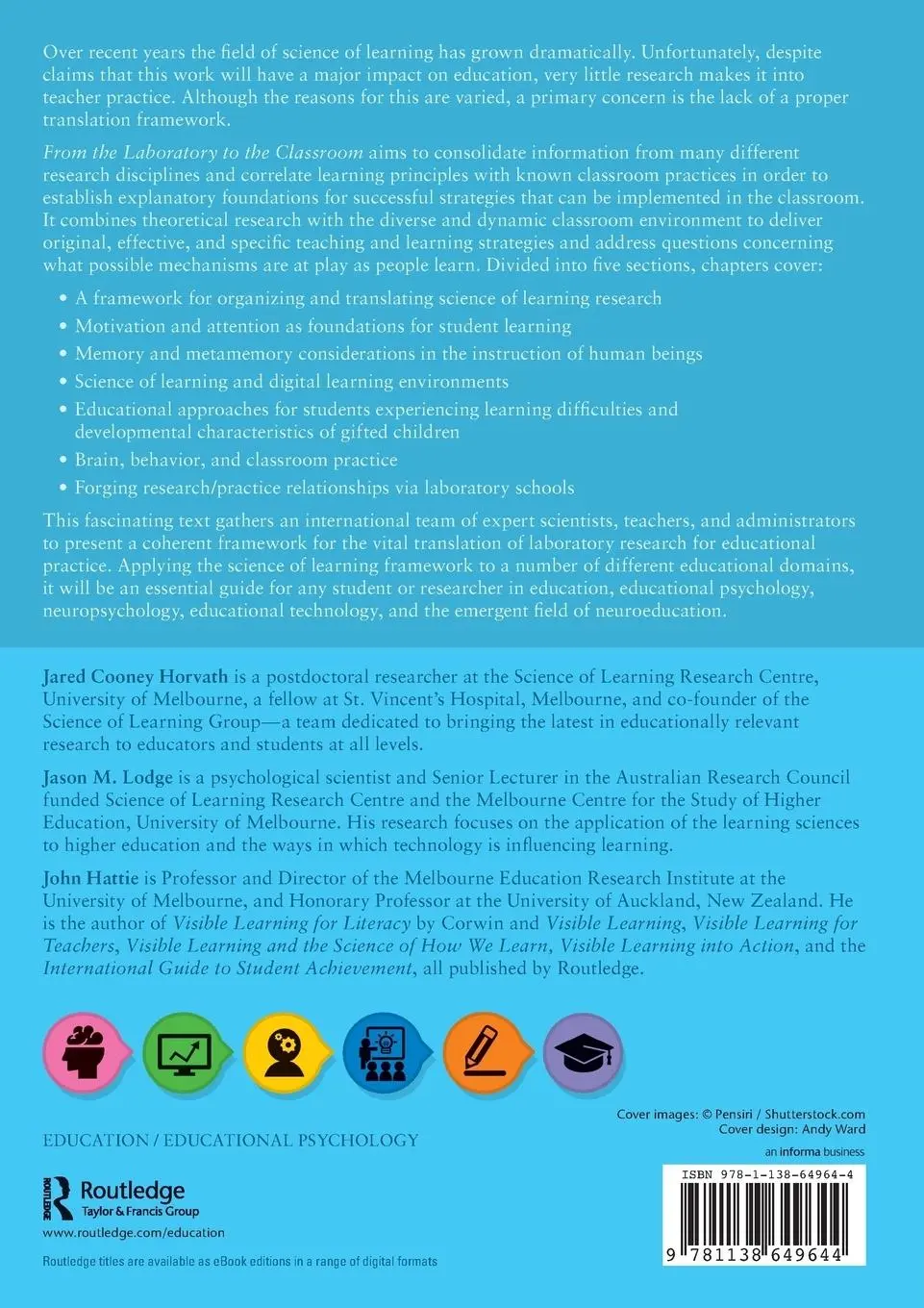 Rückseite: 9781138649644 | From the Laboratory to the Classroom | Jared Cooney Horvath (u. a.)