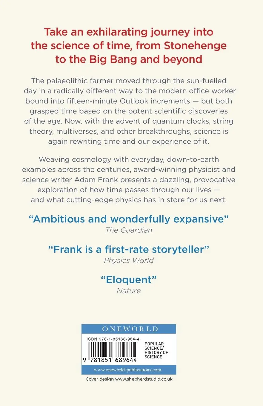 Rückseite: 9781851689644 | About Time | Adam Frank | Taschenbuch | Kartoniert / Broschiert | 2013