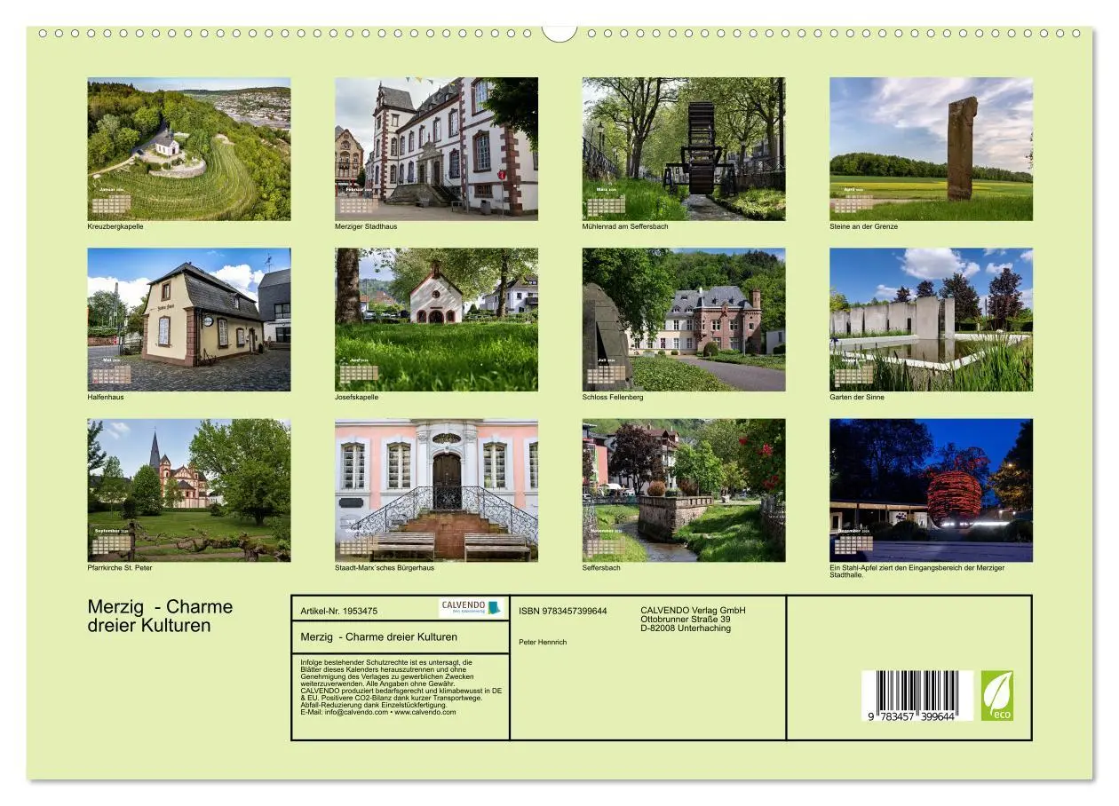 Bild: 9783457399644 | Merzig - Charme dreier Kulturen (hochwertiger Premium Wandkalender...