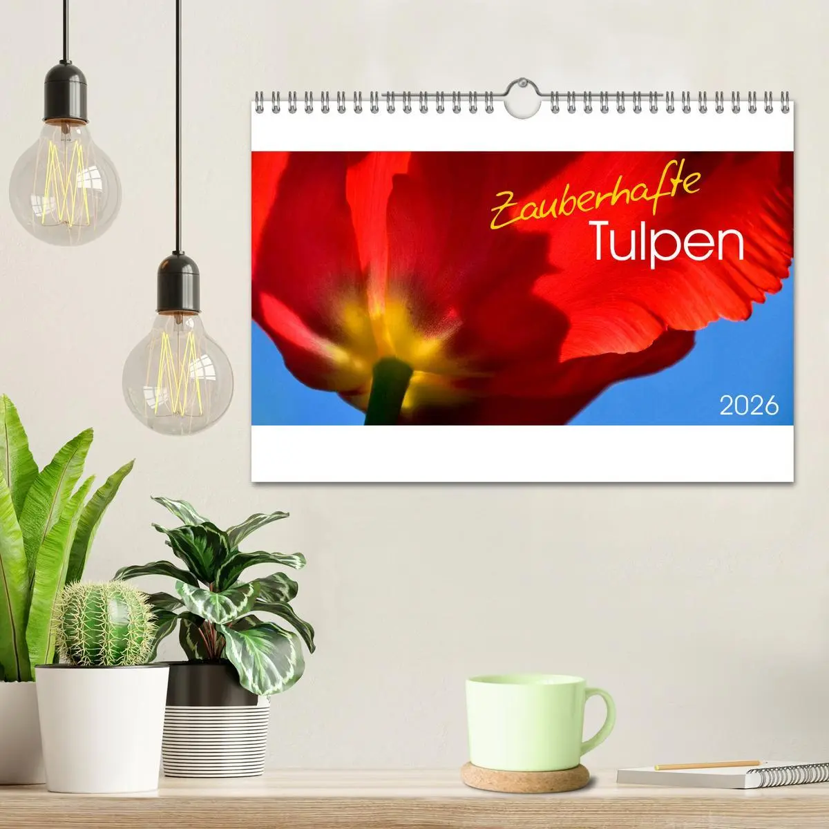 Bild: 9783457919644 | Zauberhafte Tulpen (Wandkalender 2026 DIN A4 quer), CALVENDO...