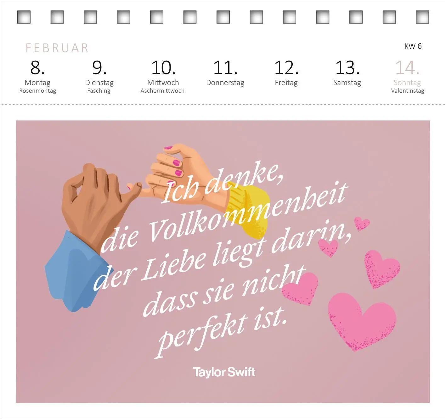 Bild: 4014489139744 | Postkartenkalender 365 Tage mit Taylor Swift 2027 | Kalender | 108 S.