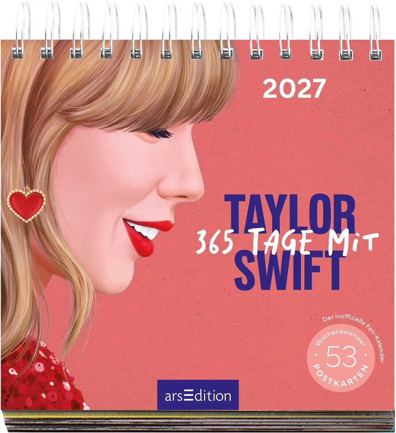 Bild: 4014489139744 | Postkartenkalender 365 Tage mit Taylor Swift 2027 | Kalender | 108 S.