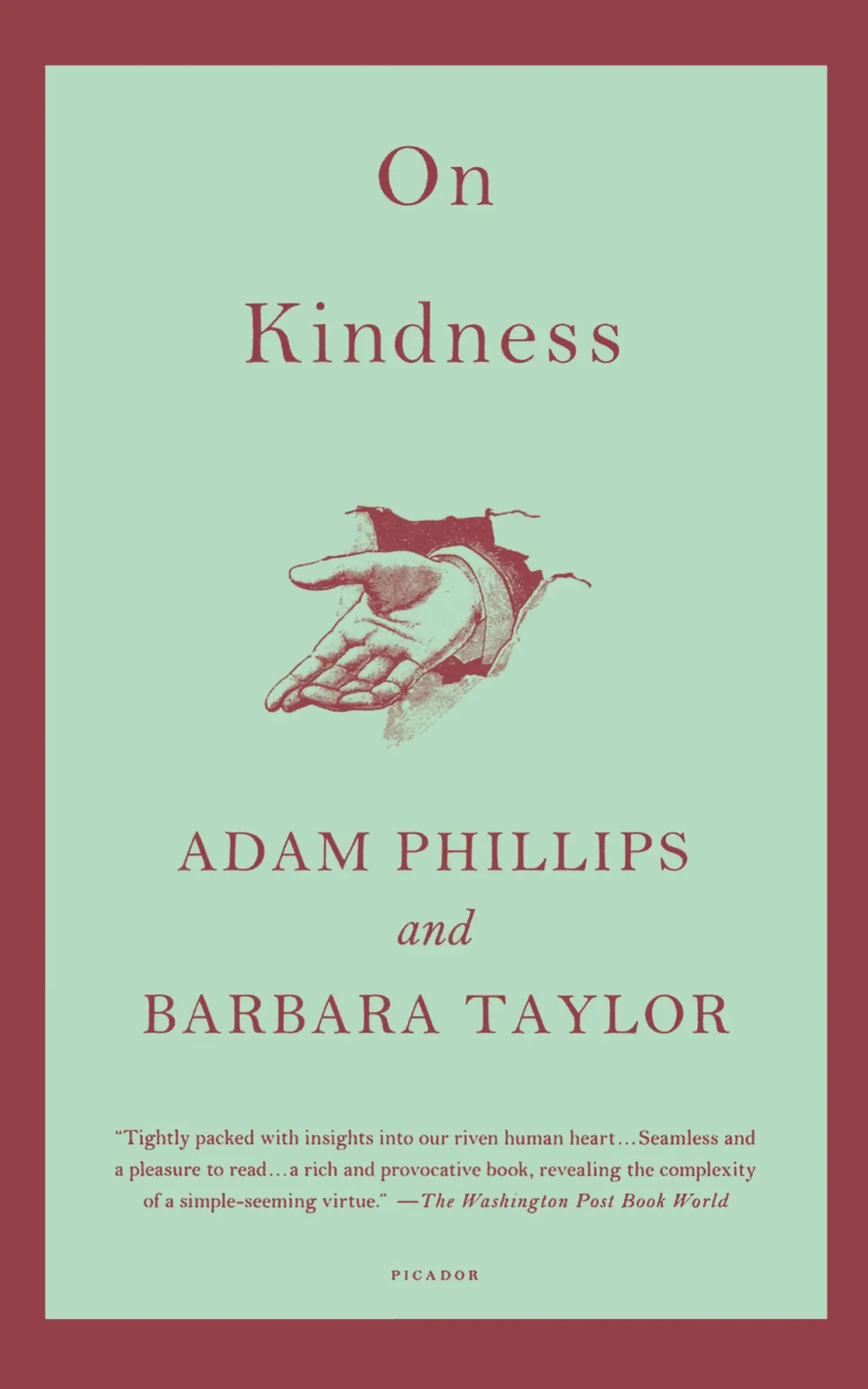 Cover: 9780312429744 | On Kindness | Adam Phillips (u. a.) | Taschenbuch | Englisch | 2010