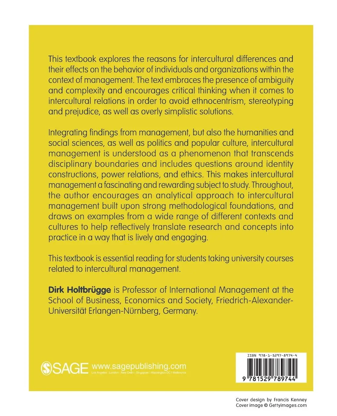 Rückseite: 9781529789744 | Intercultural Management | Concepts, Practice, Critical Reflection