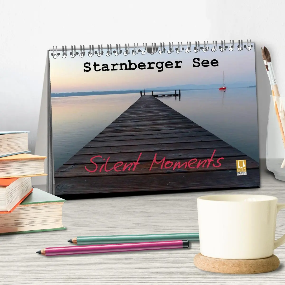 Bild: 9783516169744 | Starnberger See - Silent Moments (Tischkalender 2026 DIN A5 quer),...