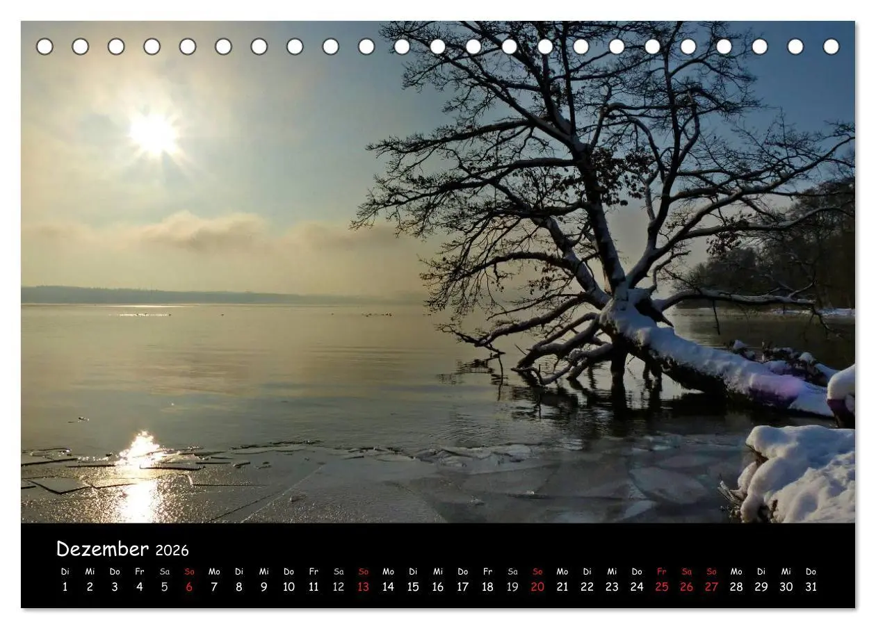 Bild: 9783516169744 | Starnberger See - Silent Moments (Tischkalender 2026 DIN A5 quer),...