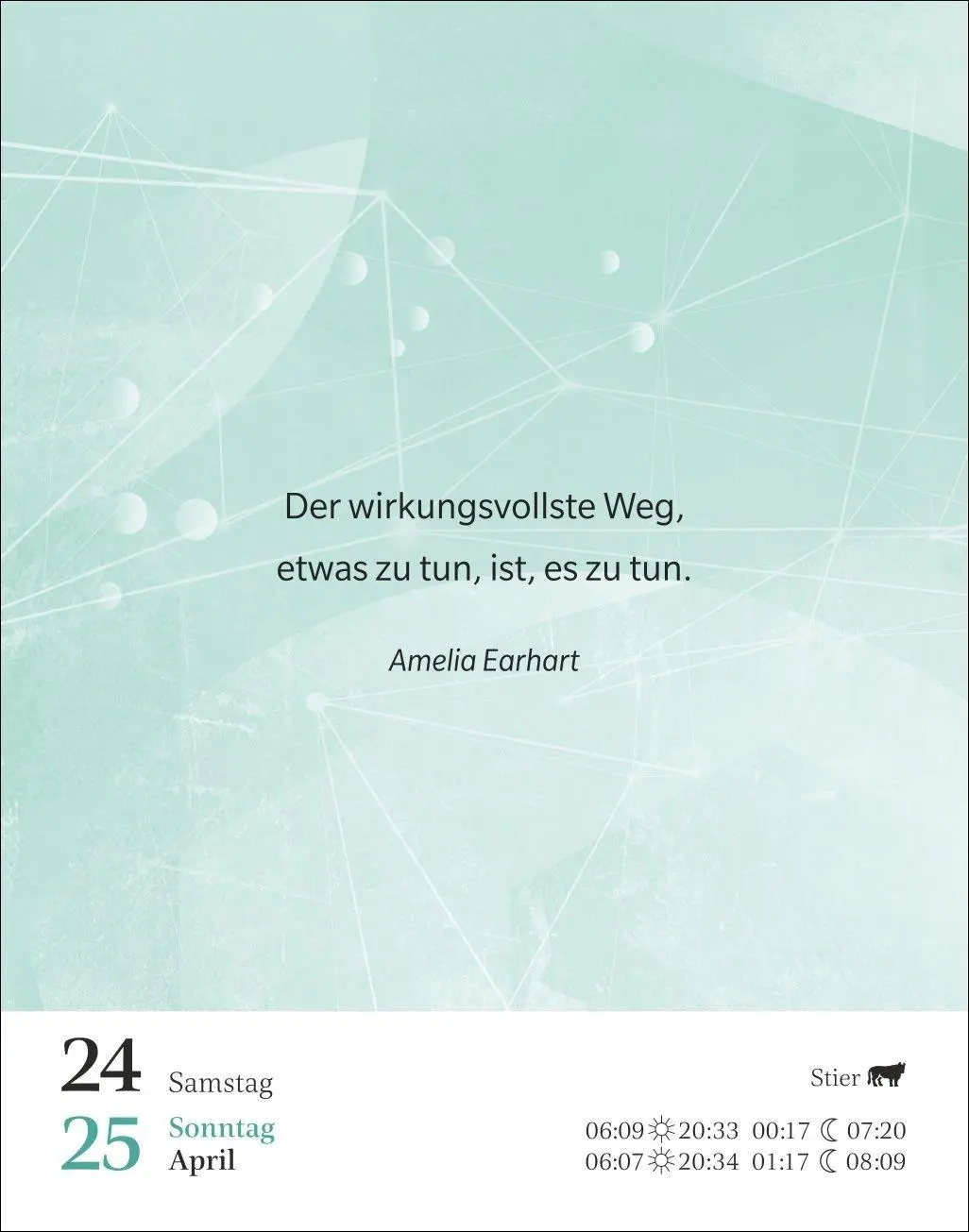 Bild: 9783840039744 | Gute Gedanken tanken Tagesabreißkalender 2027 - Denkanstöße für das...