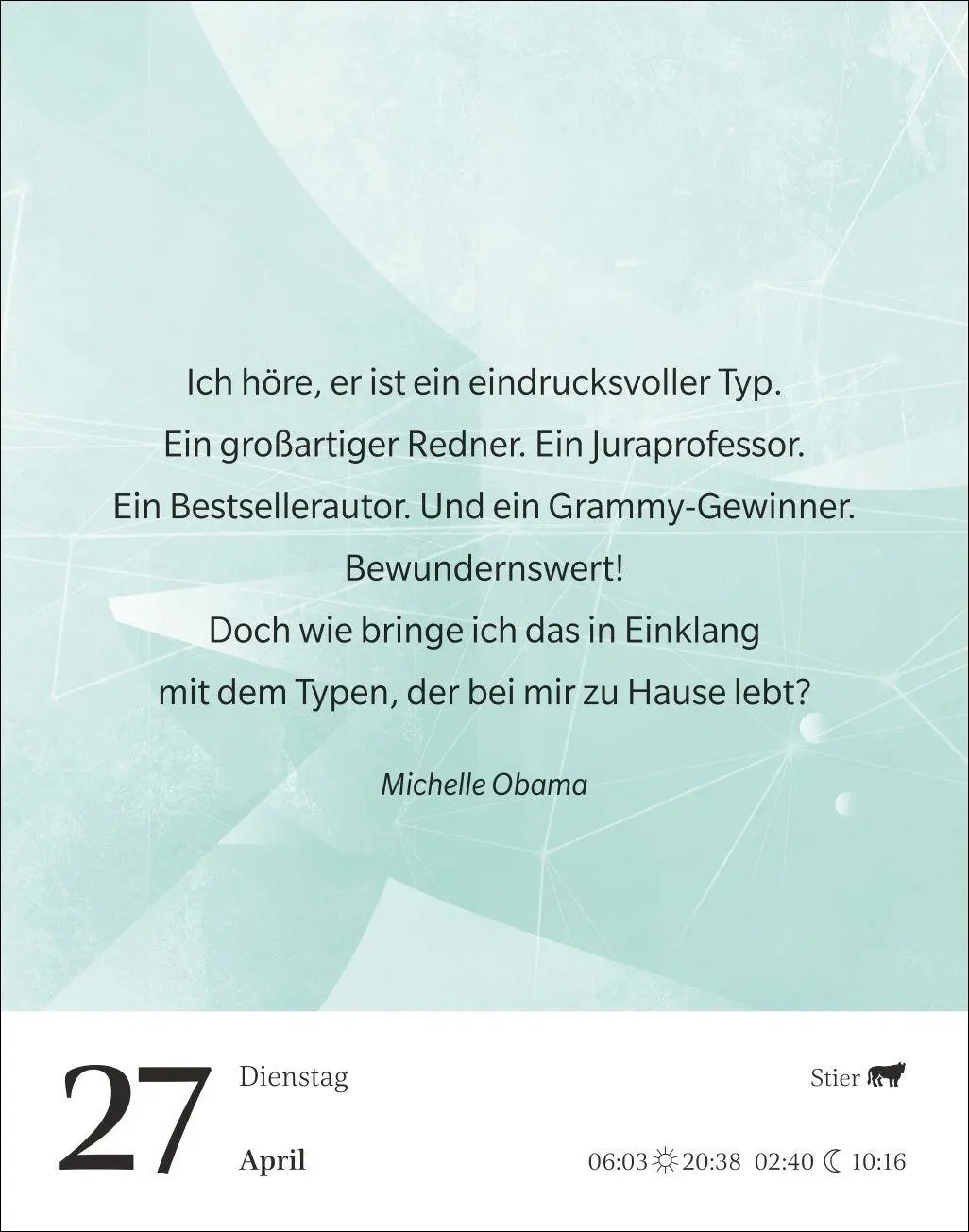 Bild: 9783840039744 | Gute Gedanken tanken Tagesabreißkalender 2027 - Denkanstöße für das...