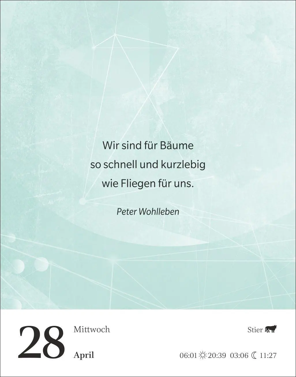 Bild: 9783840039744 | Gute Gedanken tanken Tagesabreißkalender 2027 - Denkanstöße für das...