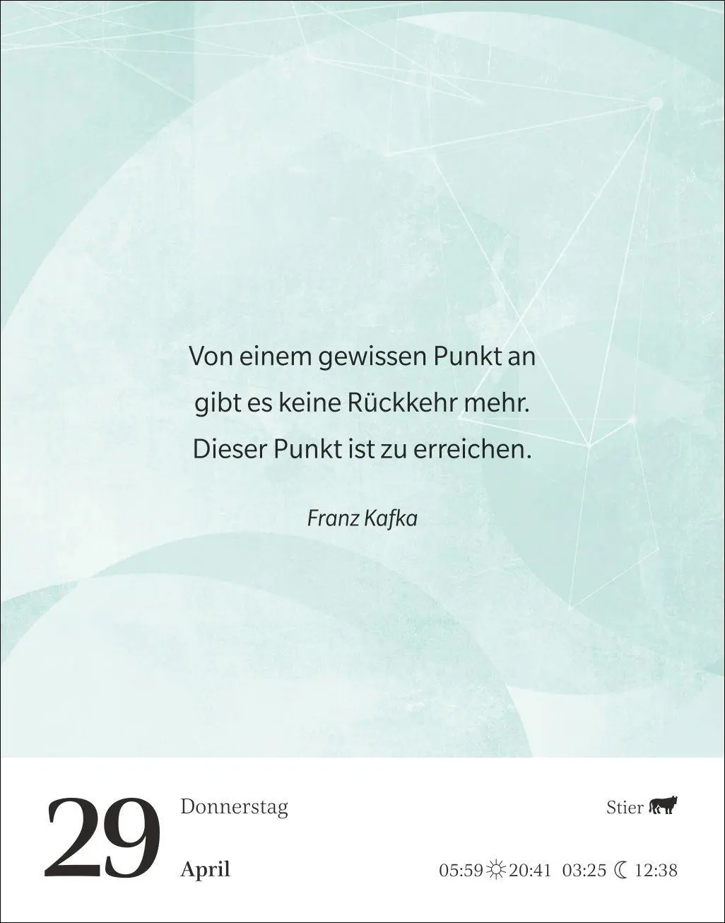 Bild: 9783840039744 | Gute Gedanken tanken Tagesabreißkalender 2027 - Denkanstöße für das...