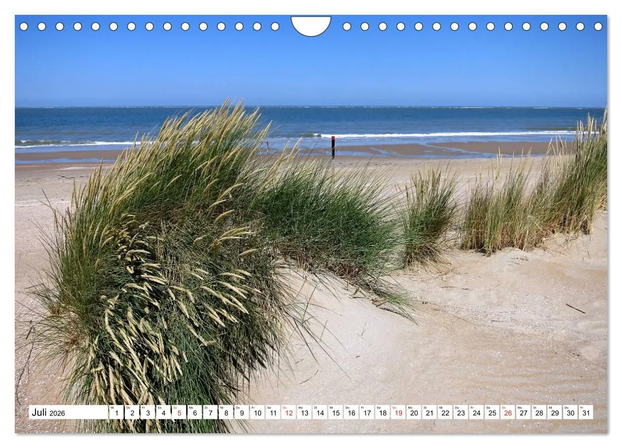 Bild: 9783516229844 | Ouddorp - Nordseeperle (Wandkalender 2026 DIN A4 quer), CALVENDO...
