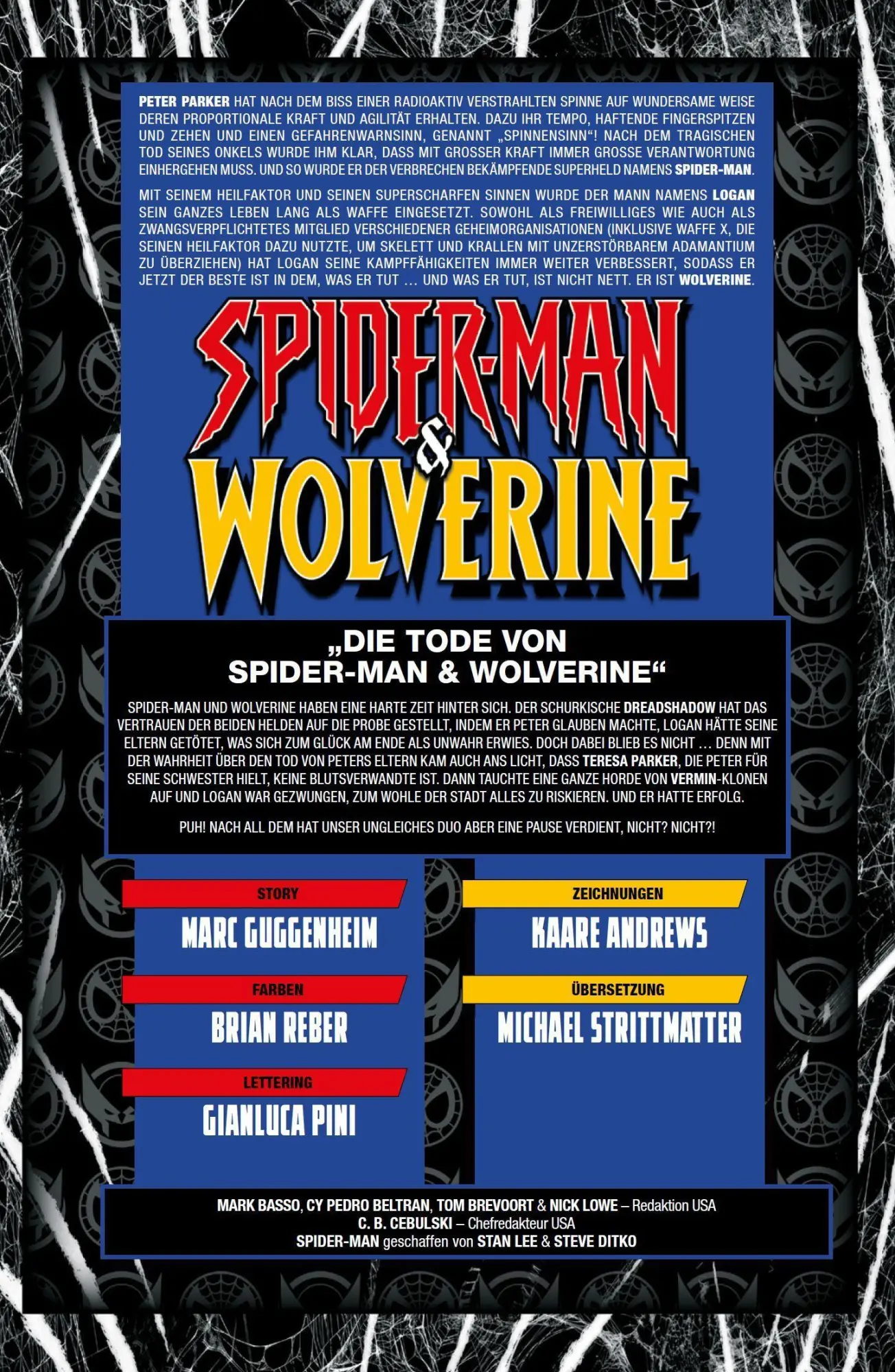 Bild: 9783741649844 | Spider-Man &amp; Wolverine | Bd. 3 | Marc Guggenheim (u. a.) | Taschenbuch