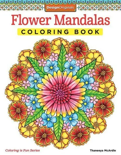 Cover: 9781574219944 | Flower Mandalas Coloring Book | Thaneeya Mcardle | Taschenbuch | 2015