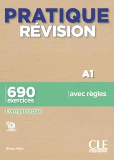 Cover: 9782090389944 | Pratique Revision - Niveau A1 - Livre + Corriges + Audio...