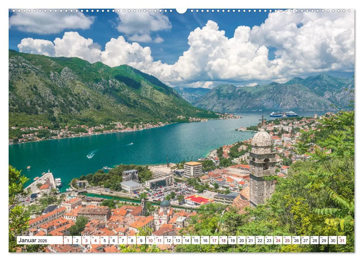 Bild: 9783457509944 | Montenegro - Das Land der schwarzen Berge (Wandkalender 2026 DIN A2...