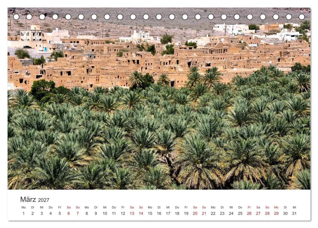 Bild: 9783569859944 | Sultanat Oman - Land des Orients (Tischkalender 2027 DIN A5 quer),...