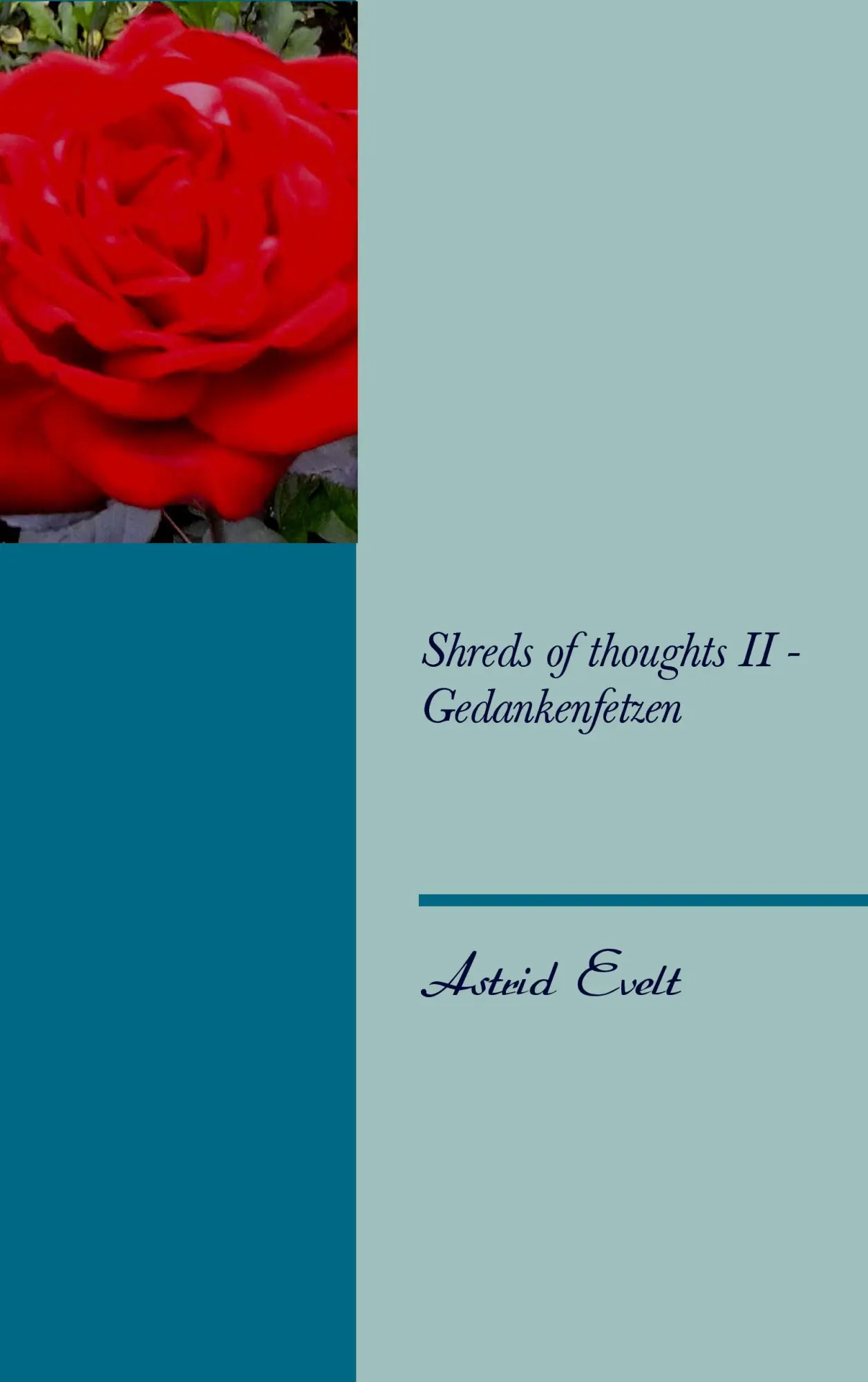 Cover: 9783732279944 | Shreds of thoughts II - Gedankenfetzen | Astrid Evelt | Taschenbuch
