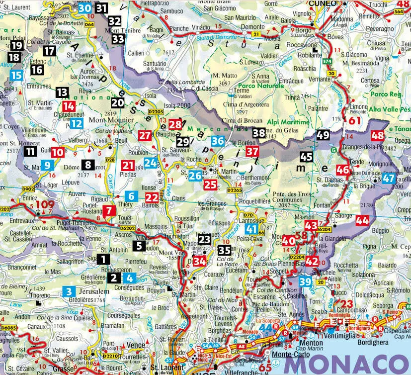 Bild: 9783763349944 | Alpes Maritimes (Rother Guide de randonnées) | Scholl Reinhard | Buch