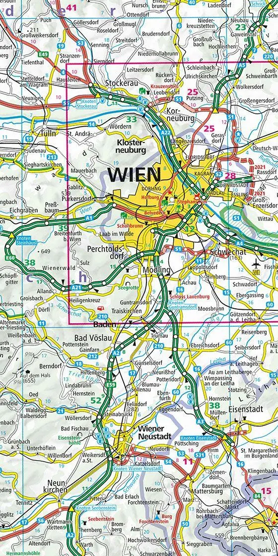 Bild: 9783828309944 | Hallwag Strassenkarte Österreich 1:500.000 | (Land-)Karte | Deutsch