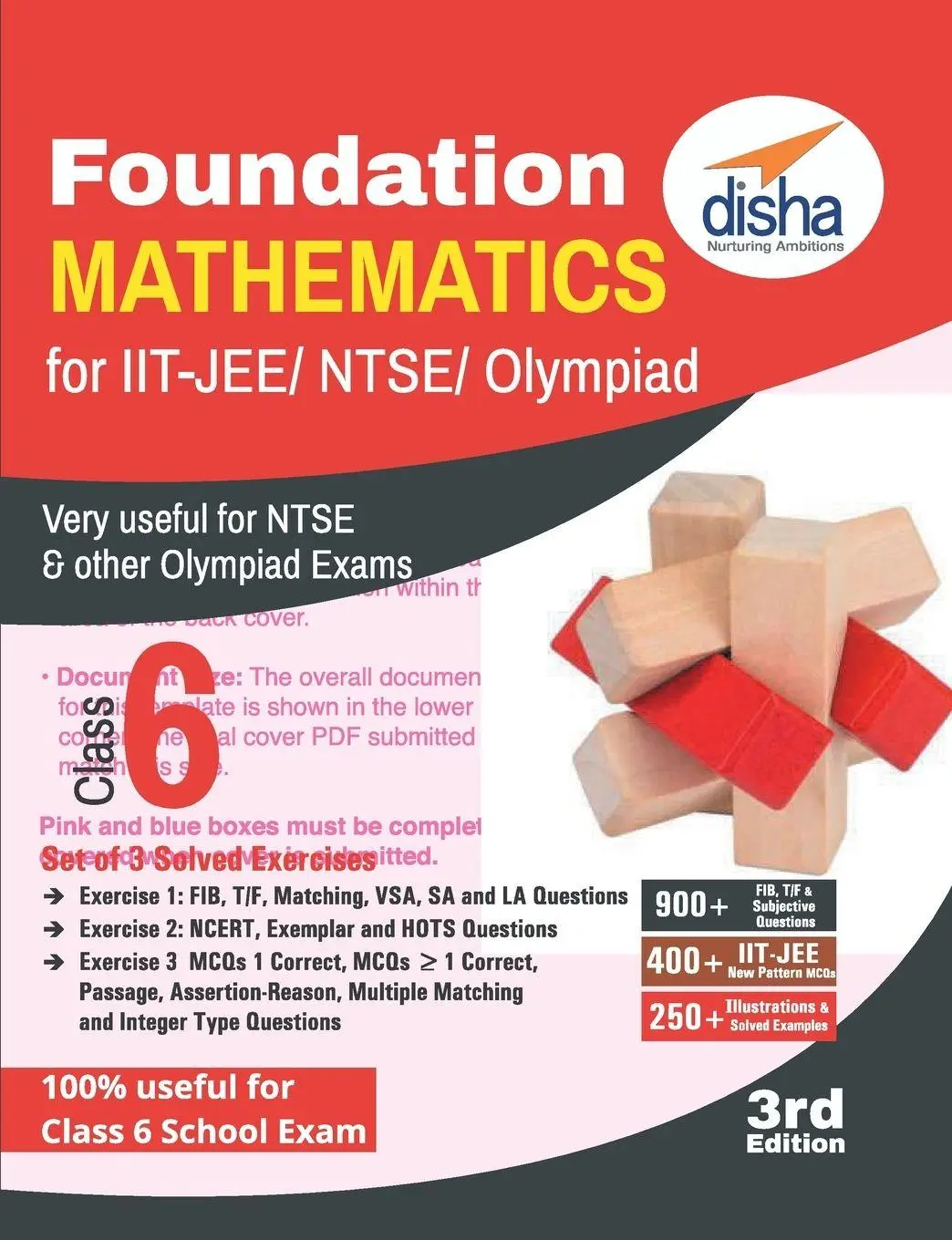 Cover: 9789386629944 | Foundation Mathematics for IIT-JEE/ NTSE/ Olympiad Class 6 - 3rd...