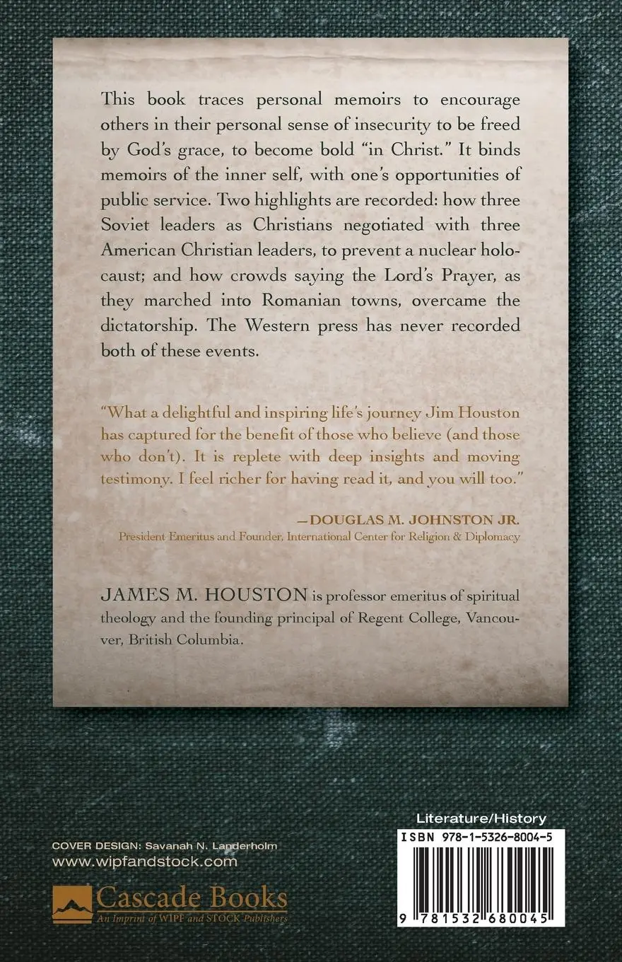 Rückseite: 9781532680045 | Memoirs of a Joyous Exile and a Worldly Christian | James M. Houston