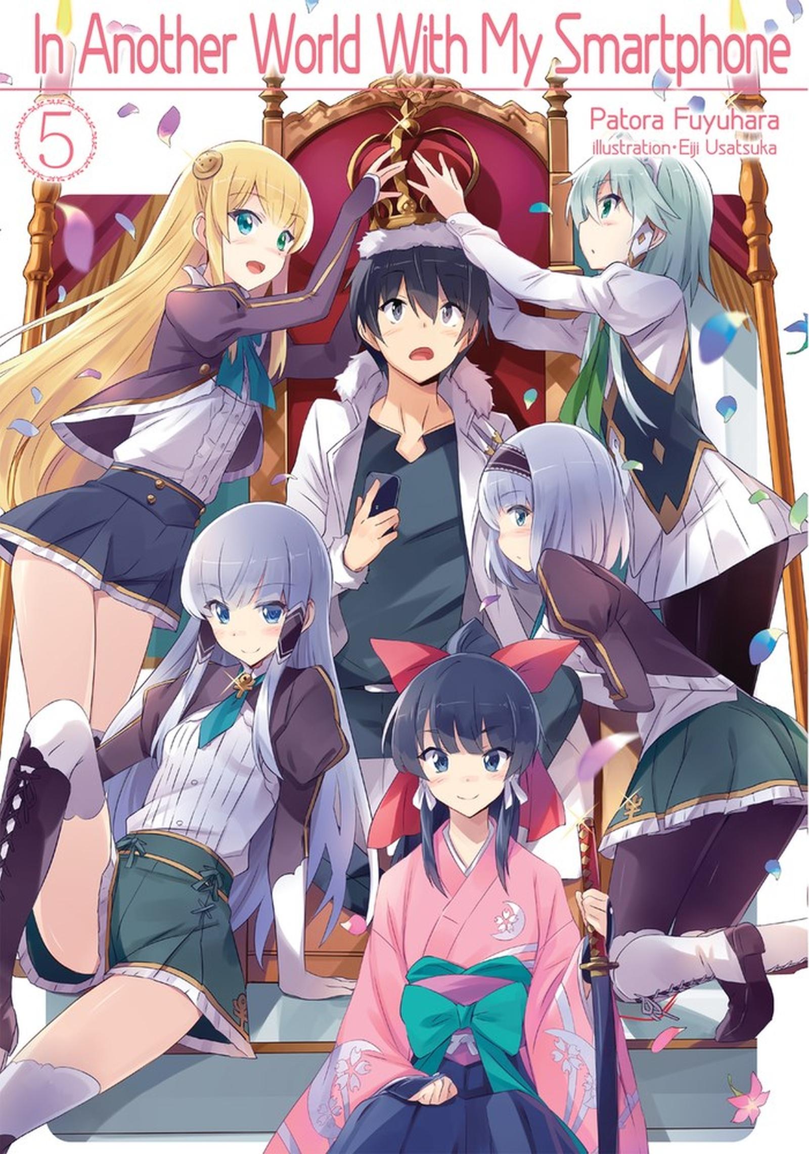 Cover: 9781718350045 | In Another World with My Smartphone: Volume 5 (Light Novel) | Volume 5
