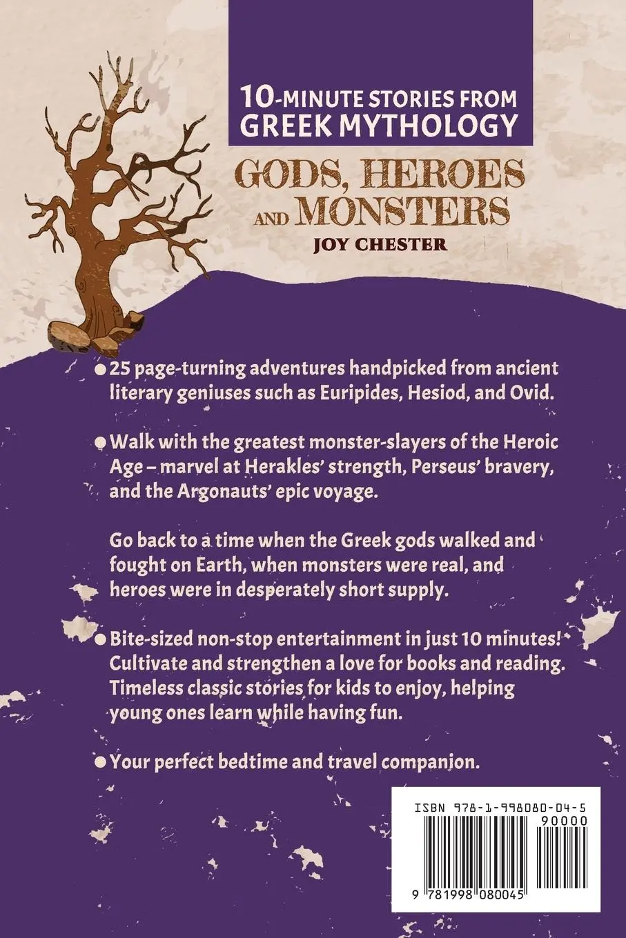 Rückseite: 9781998080045 | 10-Minute Stories From Greek Mythology-Gods, Heroes, and Monsters