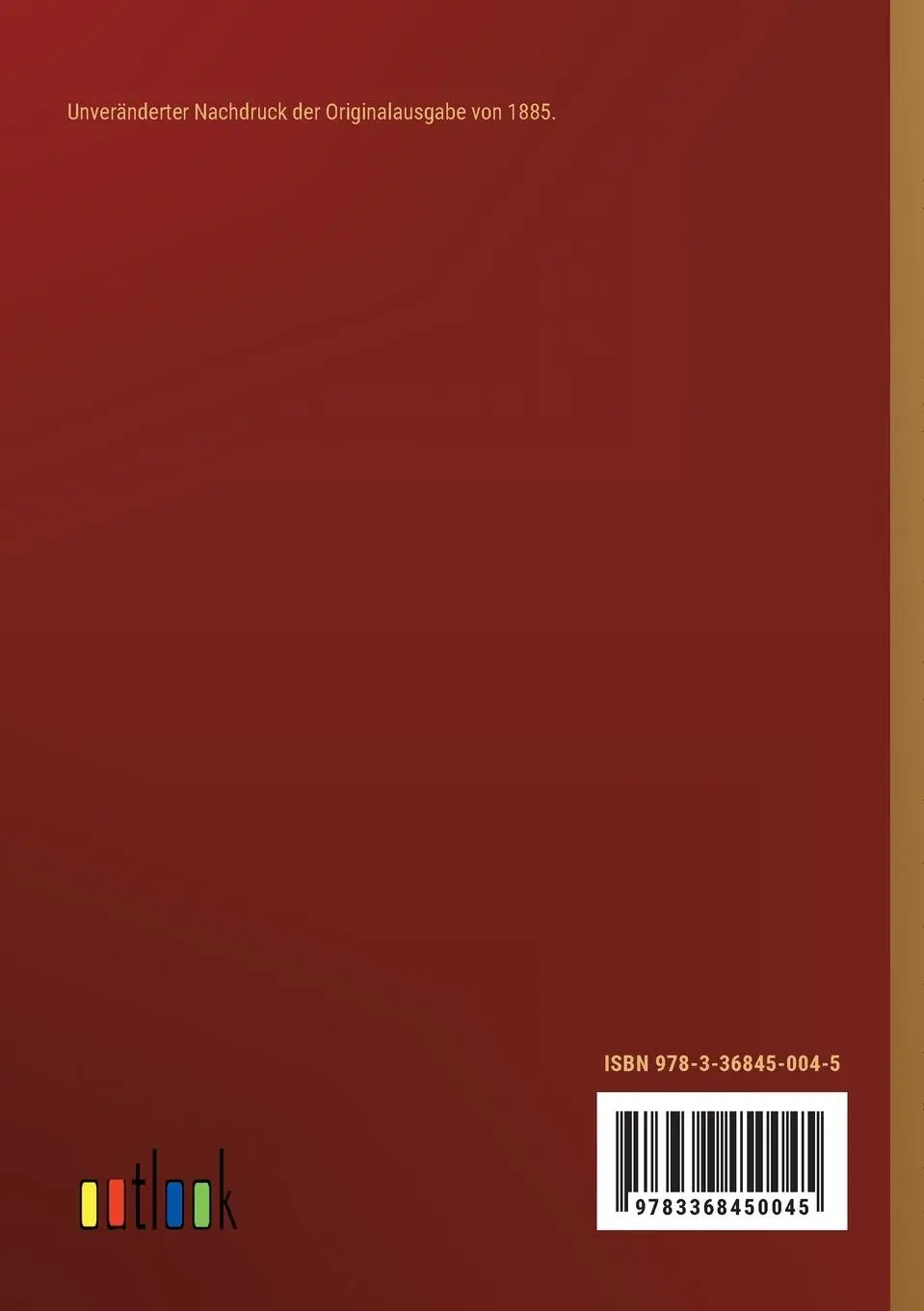 Rückseite: 9783368450045 | Die politische Stellung der Reichsstädte mit besonderer...