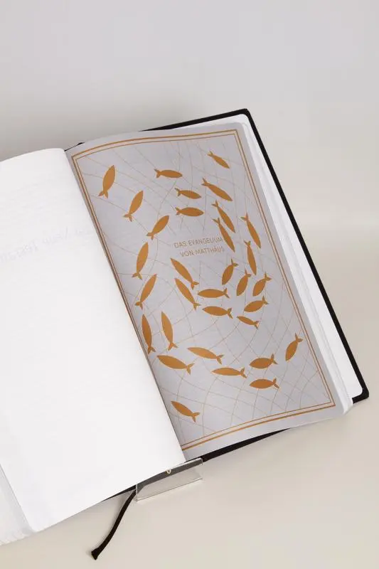 Bild: 9783417020045 | Neues Leben. Die Bibel - Golden Grace Edition, Tintenschwarz | Preston