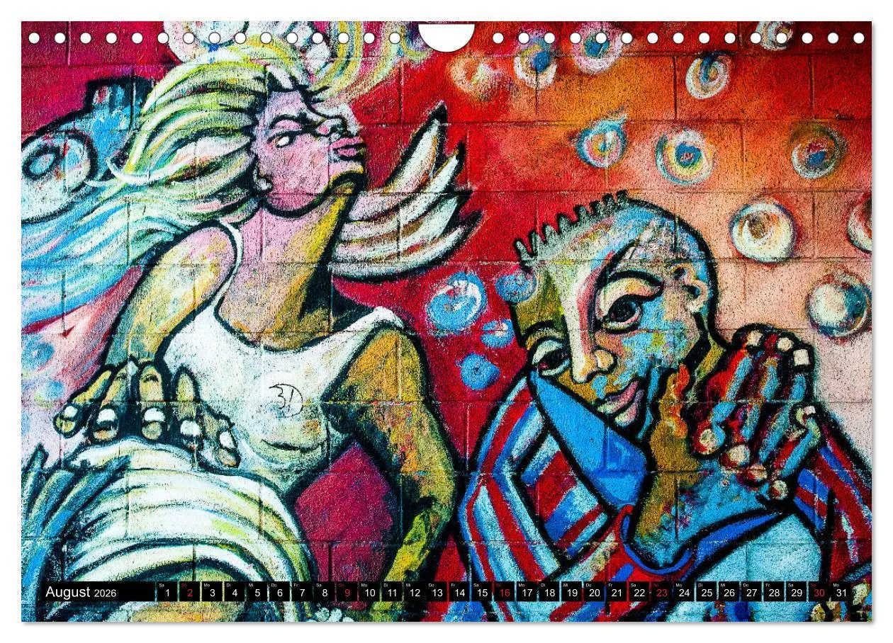 Bild: 9783457790045 | Street art Düsseldorf Michael Jaster (Wandkalender 2026 DIN A4...