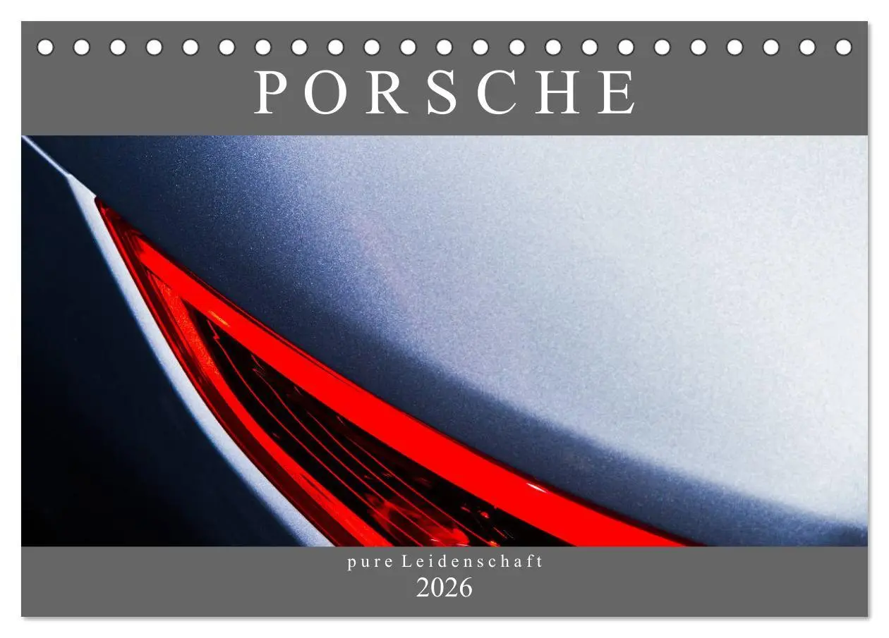 Cover: 9783457860045 | Porsche - pure Leidenschaft (Tischkalender 2026 DIN A5 quer),...