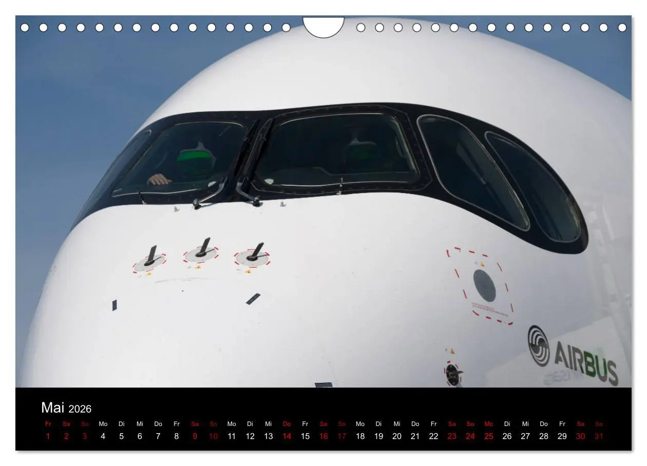 Bild: 9783457930045 | Airbus A350 Hautnah (Wandkalender 2026 DIN A4 quer), CALVENDO...