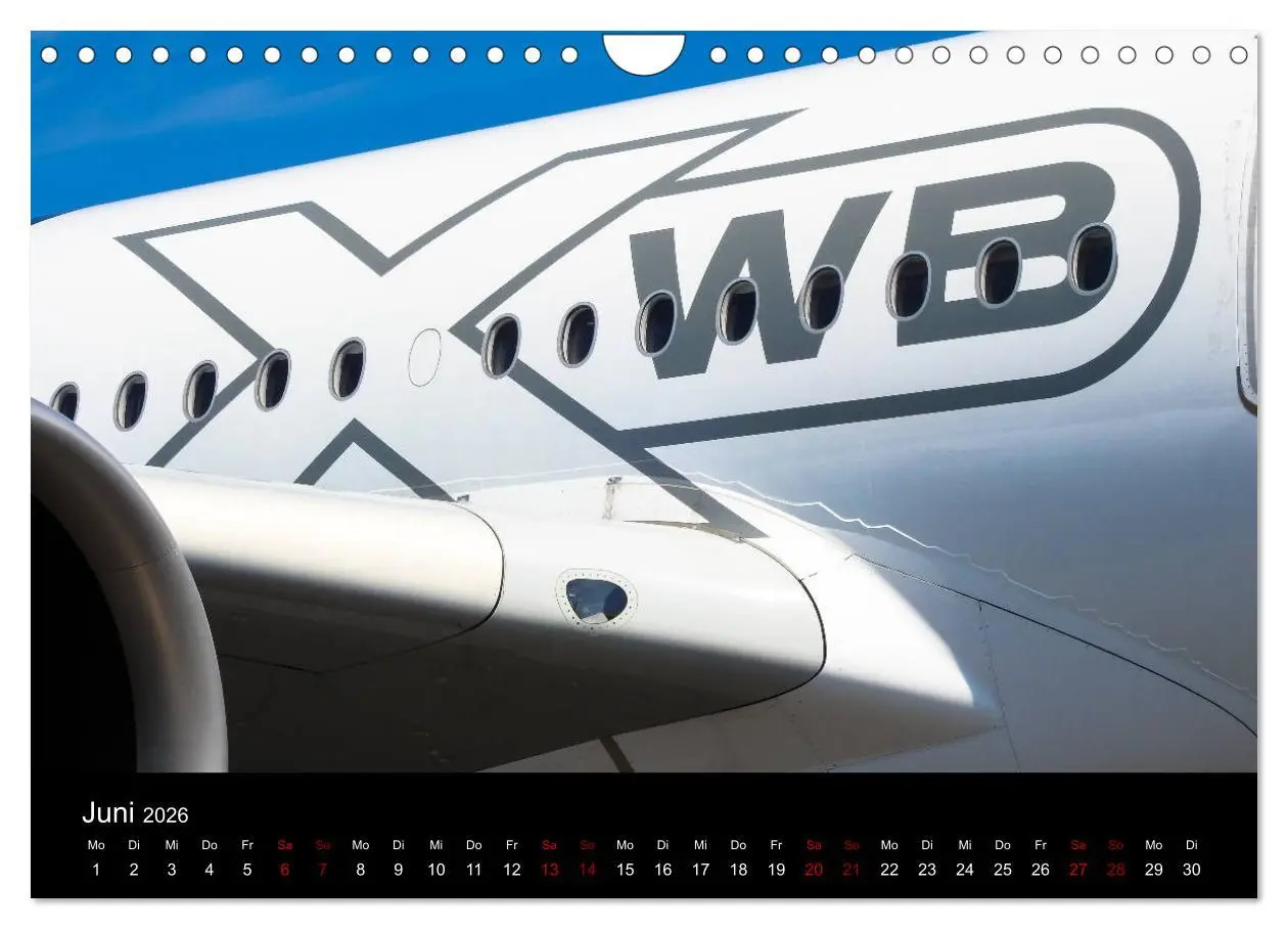 Bild: 9783457930045 | Airbus A350 Hautnah (Wandkalender 2026 DIN A4 quer), CALVENDO...