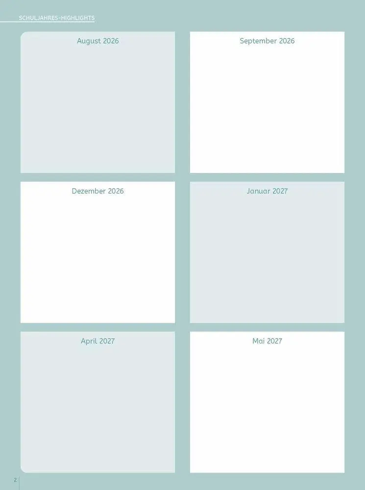 Bild: 9783834670045 | Mein Lehrerplaner A4+ - Hardcover - Lehrerkalender für das...