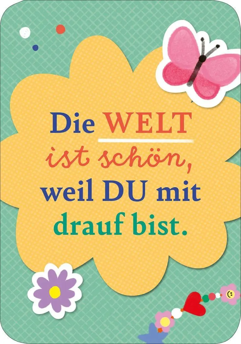 Bild: 9783845870045 | Voll schön, dass es dich gibt | 50 Kärtchen | Taschenbuch | 50 S.