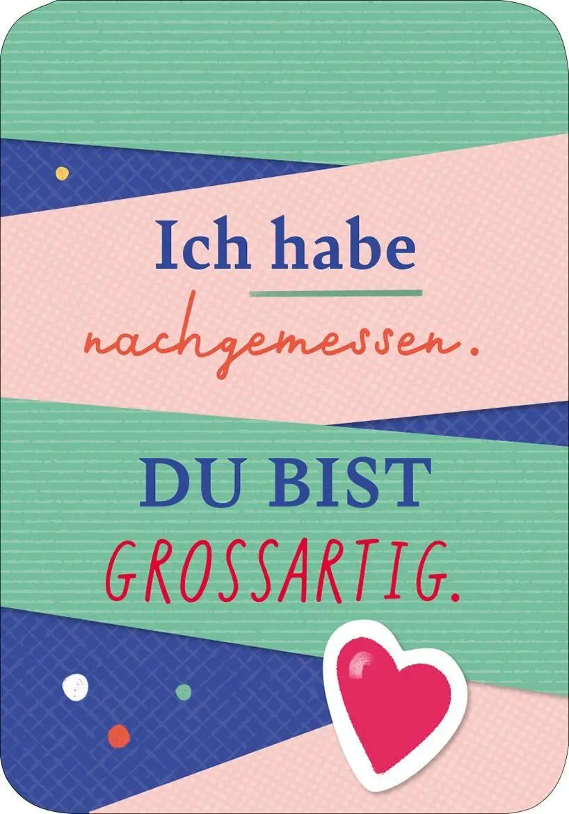 Bild: 9783845870045 | Voll schön, dass es dich gibt | 50 Kärtchen | Taschenbuch | 50 S.