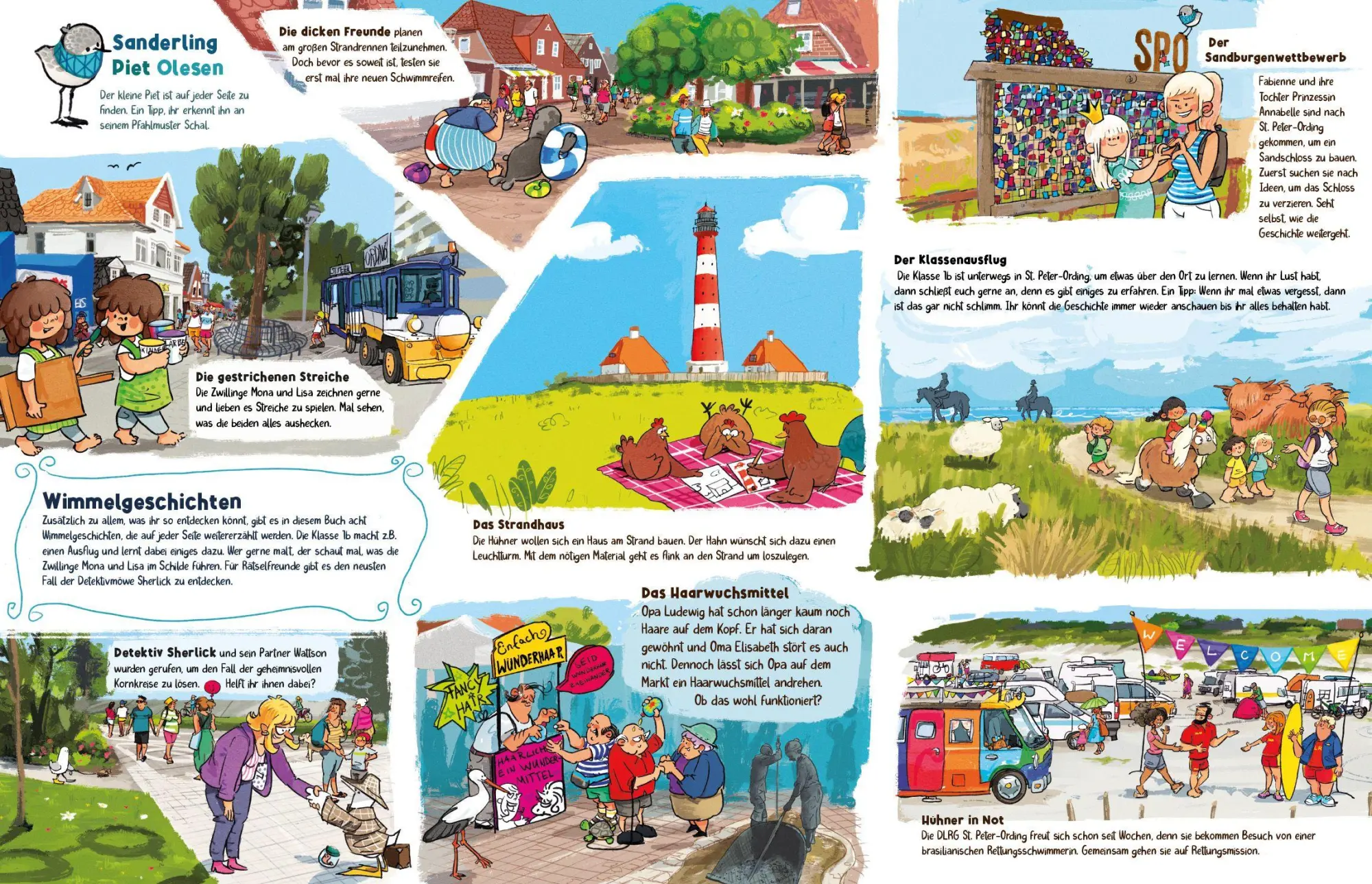 Bild: 9783988980045 | Das St. Peter-Ording Wimmelbuch | Jannes Weber | Buch | 16 S. | 2025