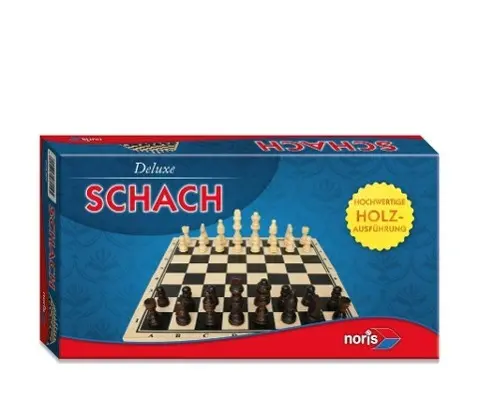 Cover: 4000826080145 | Deluxe Holz - Schach | 2 Spieler | Spiel | Brettspiel | 606108014