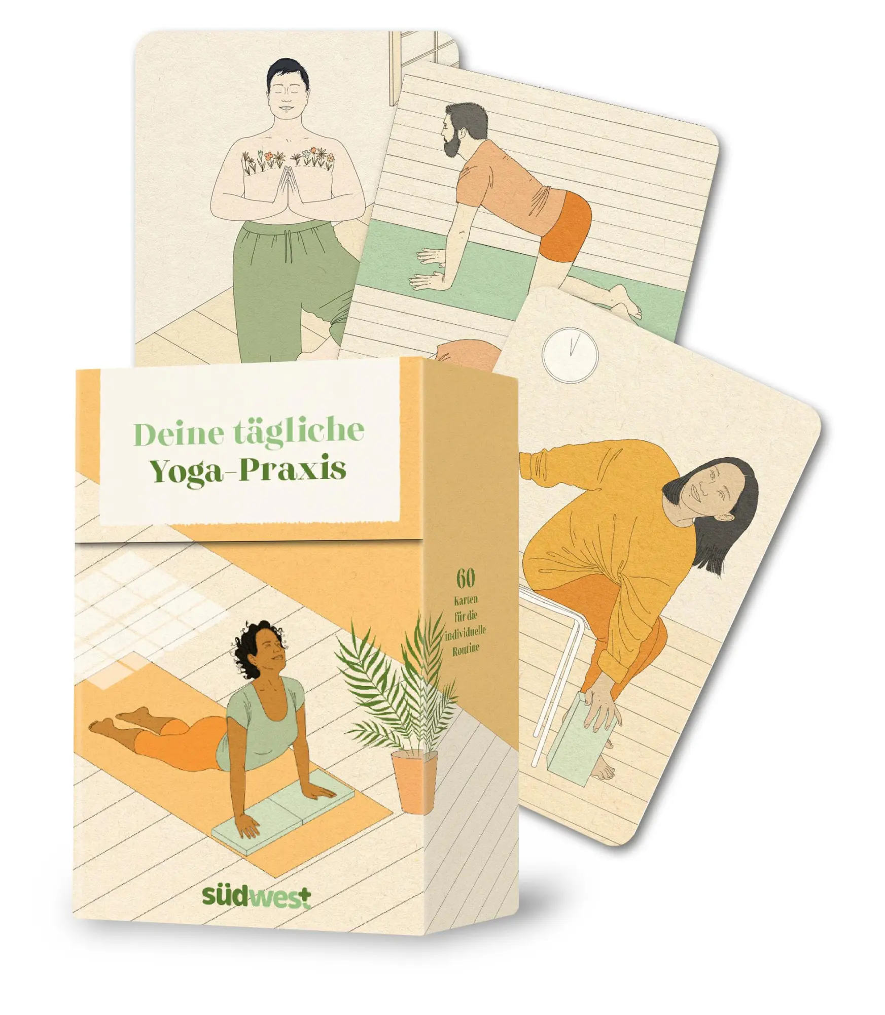 Cover: 4250940200145 | Deine tägliche Yoga-Praxis | 60 Karten für die individuelle Routine