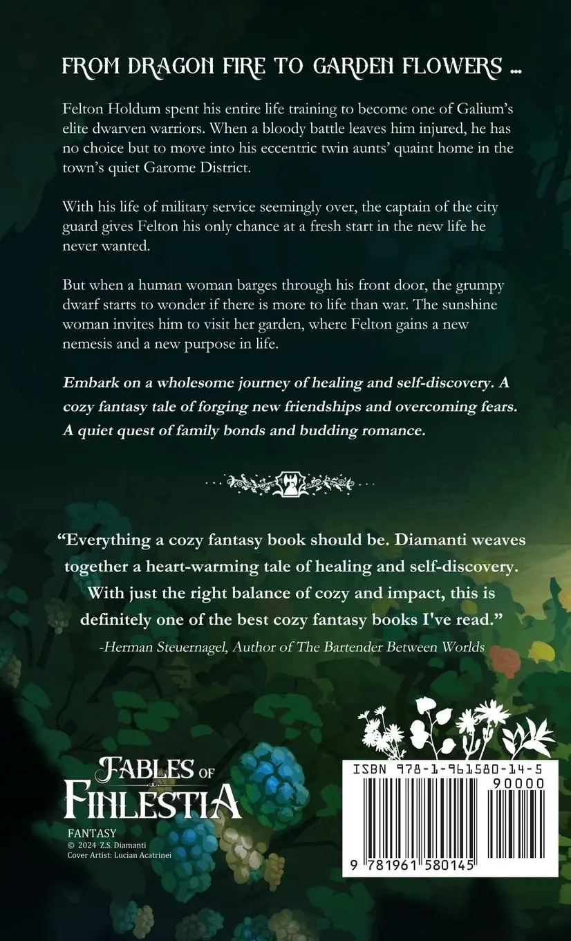 Rückseite: 9781961580145 | Guard in the Garden | A Cozy Fantasy | Z. S. Diamanti | Buch | 2025