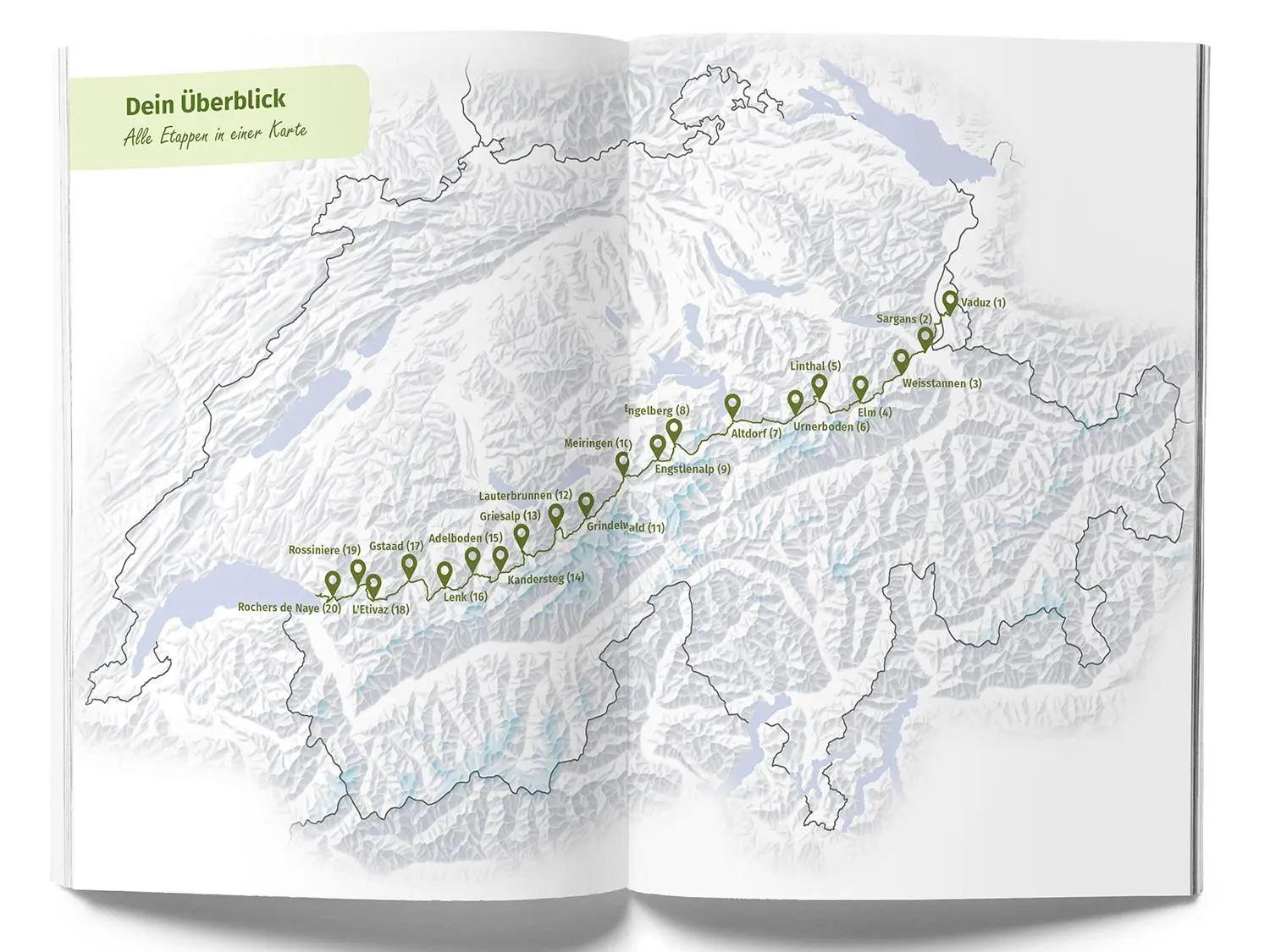 Bild: 9783259300145 | Kümmerly+Frey Raus und Wandern Via Alpina - Wanderführer | Taschenbuch