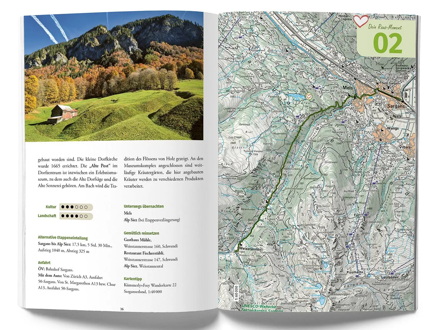 Bild: 9783259300145 | Kümmerly+Frey Raus und Wandern Via Alpina - Wanderführer | Taschenbuch