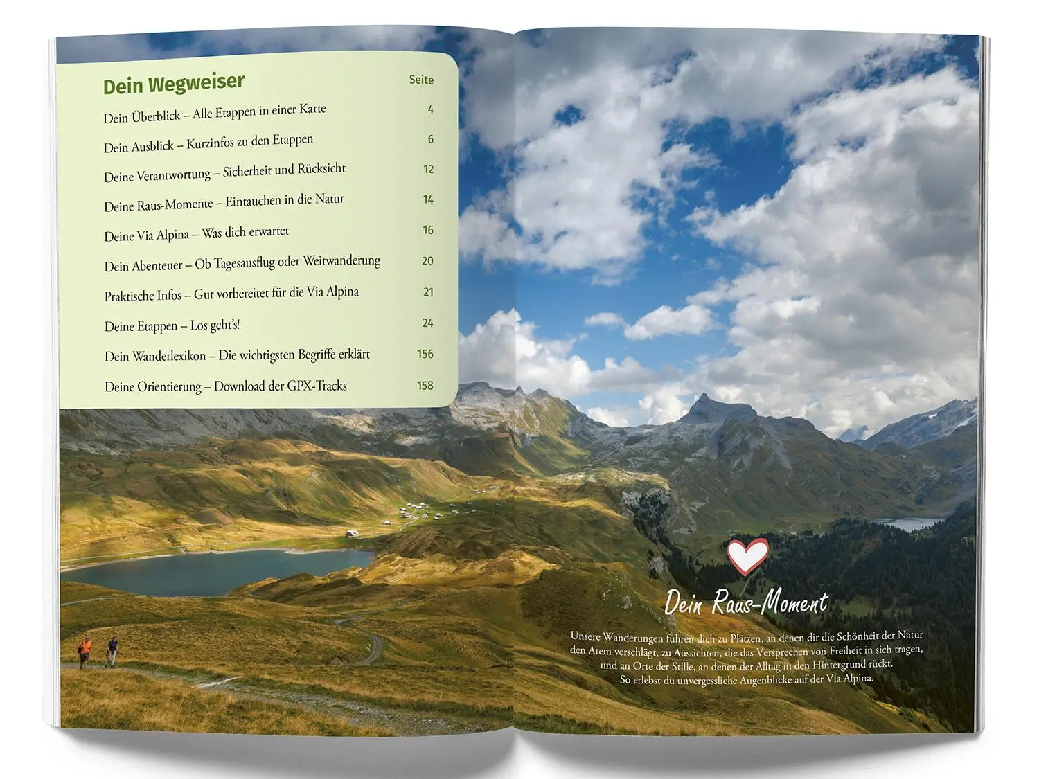 Bild: 9783259300145 | Kümmerly+Frey Raus und Wandern Via Alpina - Wanderführer | Taschenbuch