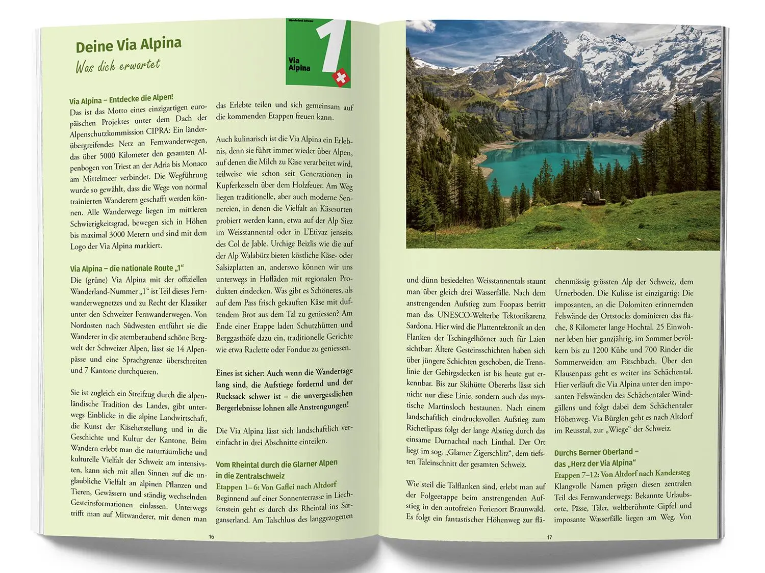 Bild: 9783259300145 | Kümmerly+Frey Raus und Wandern Via Alpina - Wanderführer | Taschenbuch