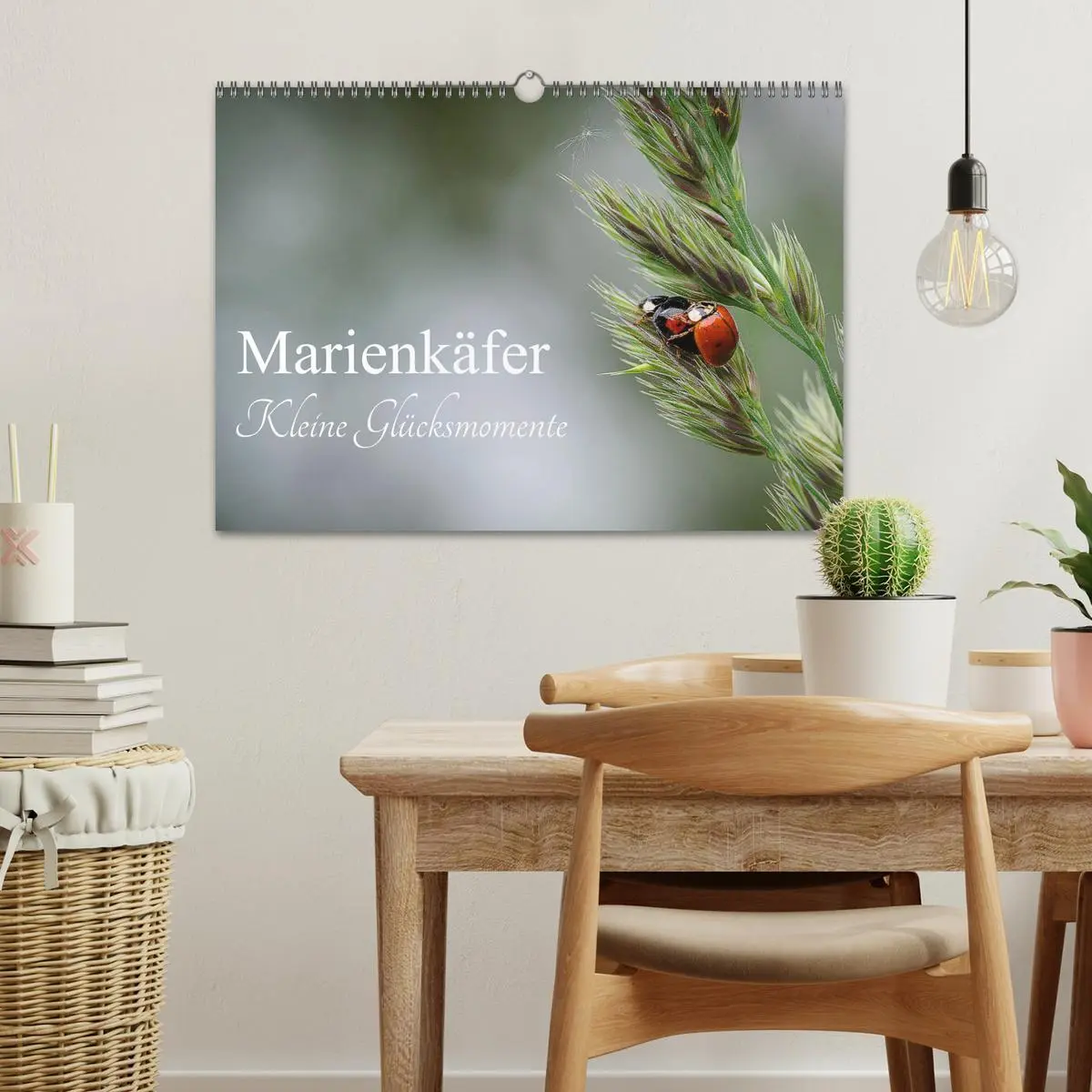 Bild: 9783457780145 | Marienkäfer - kleine Glücksmomente (Wandkalender 2026 DIN A3 quer),...