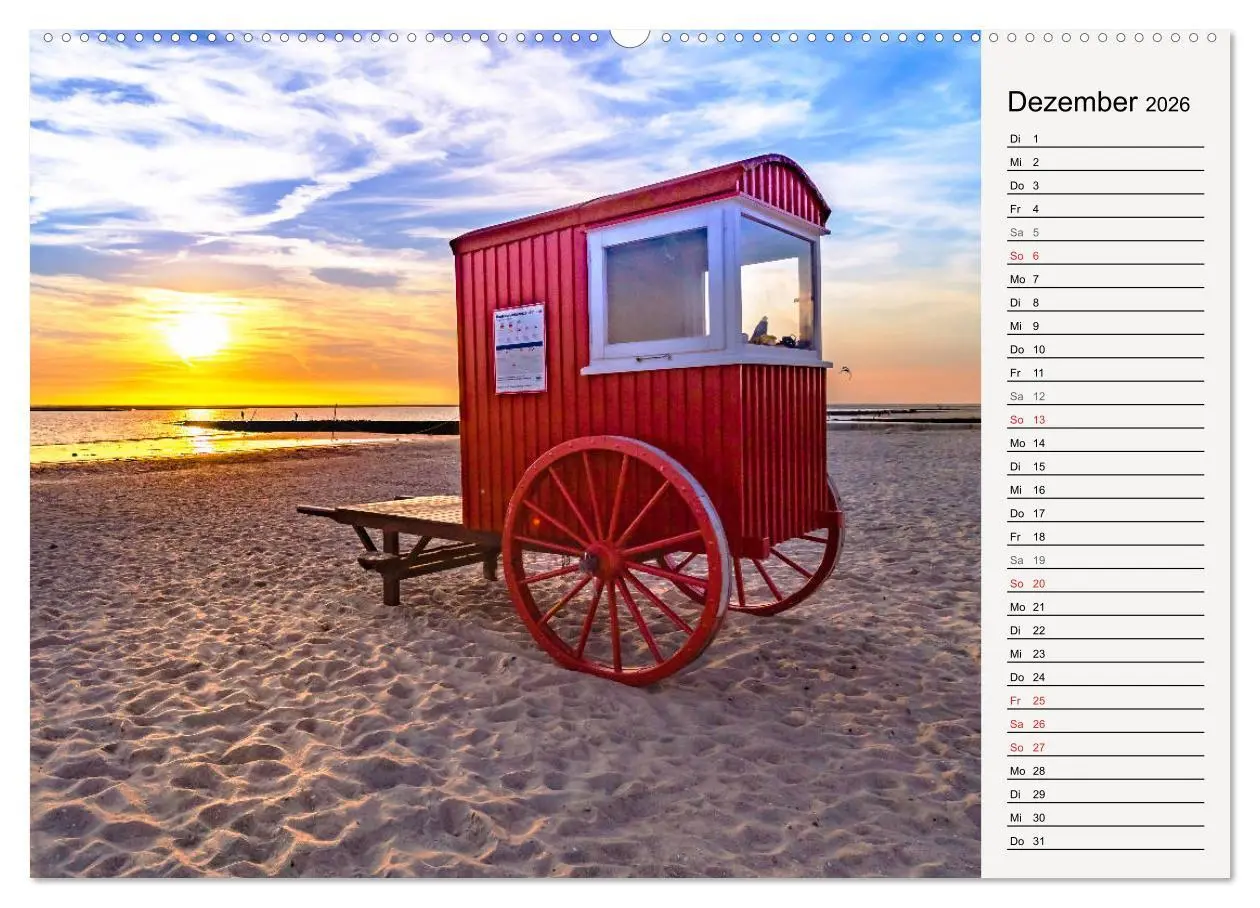 Bild: 9783457920145 | BORKUM Geburtstagskalender mit Planerfunktion (Wandkalender 2026...