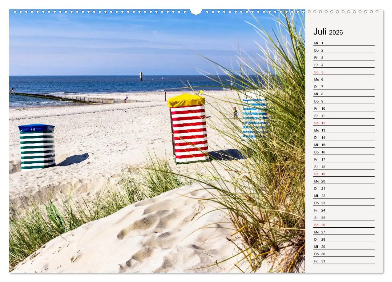 Bild: 9783457920145 | BORKUM Geburtstagskalender mit Planerfunktion (Wandkalender 2026...