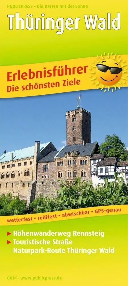 Cover: 9783747300145 | Thüringer Wald | (Land-)Karte | Erlebnisführer | Deutsch | 2018